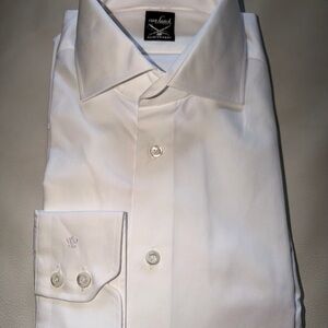 van Laack Men's Elegant White Dress Shirt